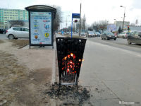 Koksownik na przystanku Rembielińskiego 01