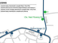 Planowane nowe przystanki przy ul. Żyznej