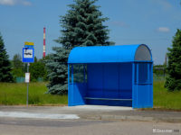 Prywatna wiata typu Beta na przystanku Polmo 01