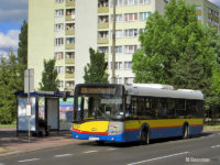 Solaris #733 po doraźnej naprawie po kolizji