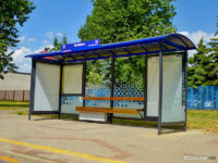 Nowa wiata na przystanku Lachmana 01