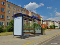 Nowa wiata na przystanku Podolszyce 01