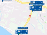 Objazd na liniach 2 i 7 przez nowy most