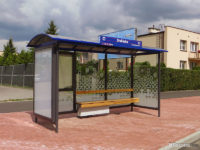 Nowa wiata na przystanku Otolińska