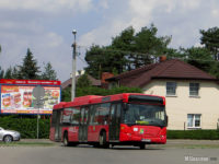 Scania na linii 115 wjeżdża na pętlę Słupno zajazd