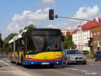 Przegubowiec na linii 43 w niedzielę 5 sierpnia