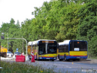 Prace na skrzyżowaniu ulic Łukasiewicza x Tysiąclecia x Miodowa