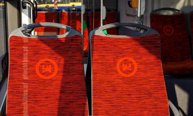 Tapicerka z logiem Płocka