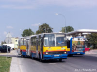 6 września 2018 r. godz. 13:48 - ostatni Ikarus opuszcza płocką zajezdnię