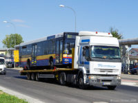 MAN #670 opuszcza teren zajezdni