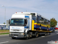 #687 opuszcza płocką zajezdnię