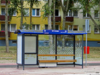 Nowa wiata na przystanku III Liceum 02