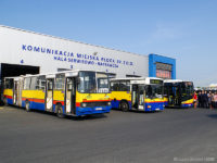 Ikarus #623 podczas konferencji z okazji przybycia nowych hybryd