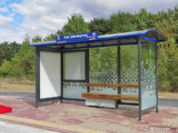 Nowa wiata na przystanku Park Technologiczny 02