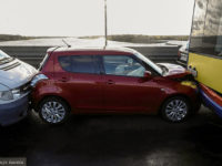 Kolizja z udziałem Solarisa Urbino III 12 #695 (źródło: GW Płock)