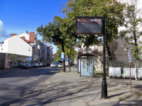 Tablica DIP na przystanku Bielska 02