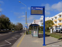 Tablica DIP na przystanku Roweckiego 02