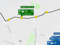 Kurs linii 22 opóźniony 2,5 godz.