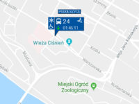 Kurs linii 24 opóźniony 1 godz. 46 min.