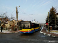 Autobus linii nr 3 na ul. Cedrowej