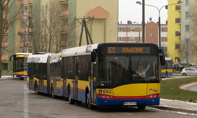 Linia 121 na pętli Podolszyce