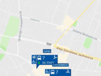 Opóźnienia na linii nr 7 (źródło: aplikacja myBus)