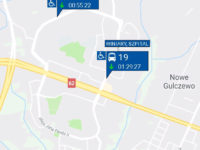 Opóźnienia na linii nr 19 (źródło: aplikacja myBus)