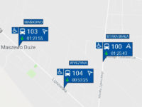 Opóźnienia na liniach podmiejskich (źródło: aplikacja myBus)