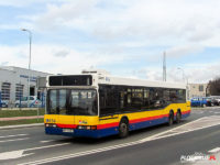 Neoplan N4020td #634 opuszcza zajezdnię