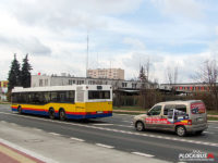 Neoplan N4020td #634 opuszcza zajezdnię