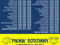 Rozkład jazdy bezpłatnej linii (źródło: kmplock.eu)