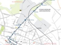 Trasa linii specjalnej LOT (źródło: kmplock.eu)