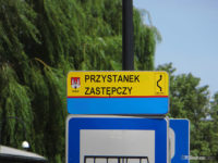 Oznakowanie przystanku zastępczego