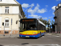 Autobus linii 15 na skrzyżowaniu ul. Sienkiewicza i 1 Maja