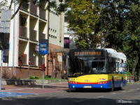 Autobus linii x7 na ul. 1 Maja