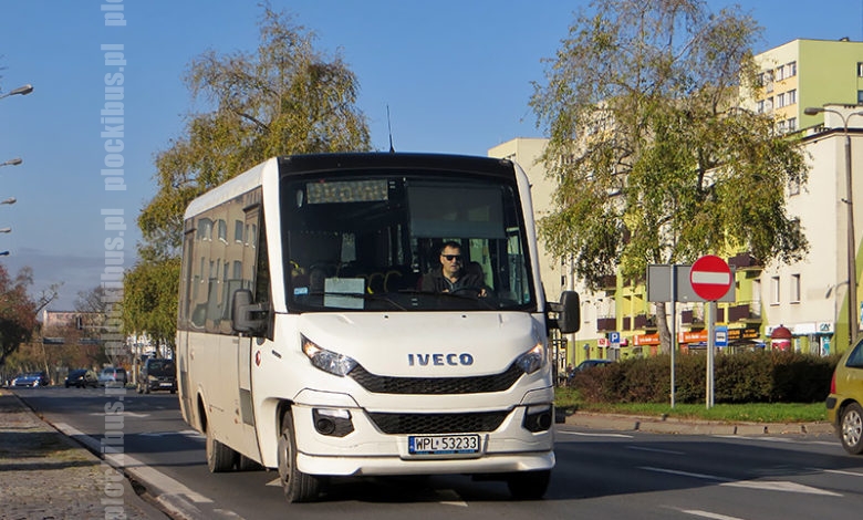 Iveco Daily 70C Feniksbus (WPL 53233) na linii P-4