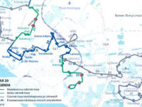 Planowana trasa linii nr 20