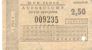 2,50 zł - taryfa specjalna (ze zbiorów Marcina Kozłowskiego)