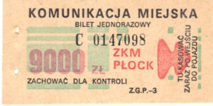 9000 zł (ze zbiorów Marcina Kozłowskiego)