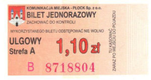 1,10 zł - ulgowy (ze zbiorów Marcina Kozłowskiego)