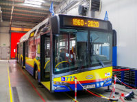 Hybrydowy Solaris Urbino 18 #773 wystawiony podczas konferencji. Foto: KM-Płock