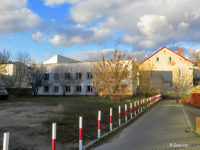 Aktualnie część terenu dawnej zajezdni zajmuje nowe mini osiedle bloków oraz garaże