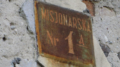 Adres Misjonarska 1a, dawna Bieruta