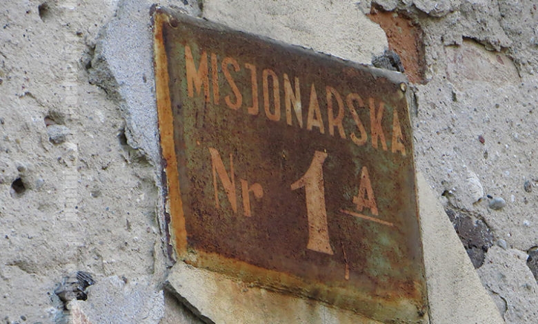 Adres Misjonarska 1a, dawna Bieruta