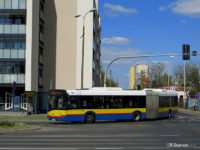 Linia 3 skręcająca w prawo z ul. 11 Listopada w Al. Jachowicza