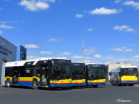 Nowe Solarisy na terenie zajezdni