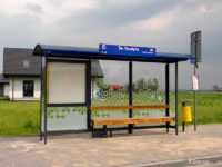 Nowa wiata na przystanku Św. Faustyny 01