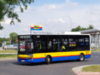 Karsan podczas jazd testowych