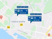 Opóźnienia na linii nr 26 (źródło: aplikacja myBus)