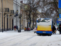 Zaśnieżona ul. Sienkiewicza
